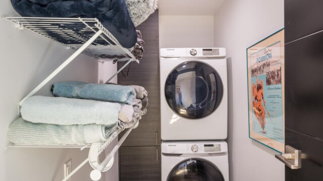 A full sized Washer/Dryer is provided for Guest Use.